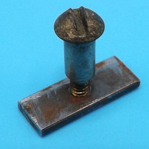 Meccano No. 2 Car Constructor, part A1087 & 1088, Nut & Bolt for fixing driver