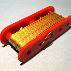 Meccano Elektrikit part 557, Reel of Bare Copper Wire