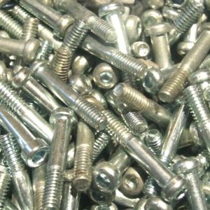 Thirty Meccano allen Pivot Bolts, 7/8" long, part a147g