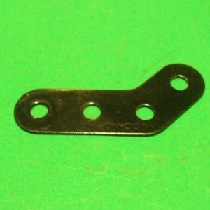 Meccano black obtuse corner bracket, part 133c, various available.