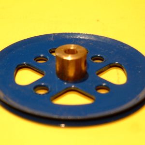 Blue Meccano 2 inch pulley, part 20a