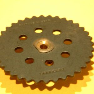 Meccano Sprocket  Wheel, 2 inch, black, part 95