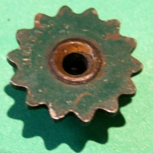 Meccano green sprocket wheel, part 96a