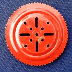 Meccano Ball Thrust Bearing, medium red, part 168.