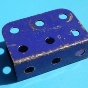 Meccano Channel Bearing, part 160, available in various finishes.
