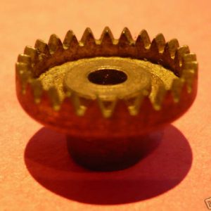 Meccano contrate gear part 29 early single tapped raised boss