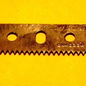 Meccano Rack Strip, Black, part 110