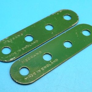 Two Meccano Perforated Strips, part 6, 2 inch, available in various finishes.