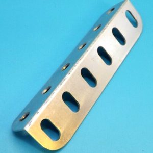 Meccano Angle Girder, part 9c, 3 inch, available in various finishes.