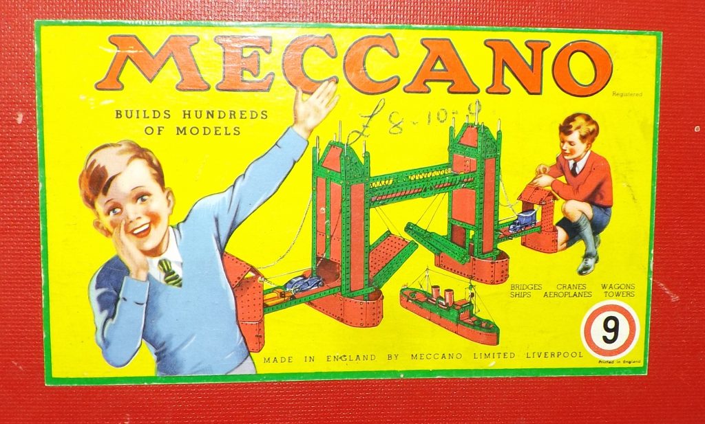 1949 Meccano Outfit No. 9