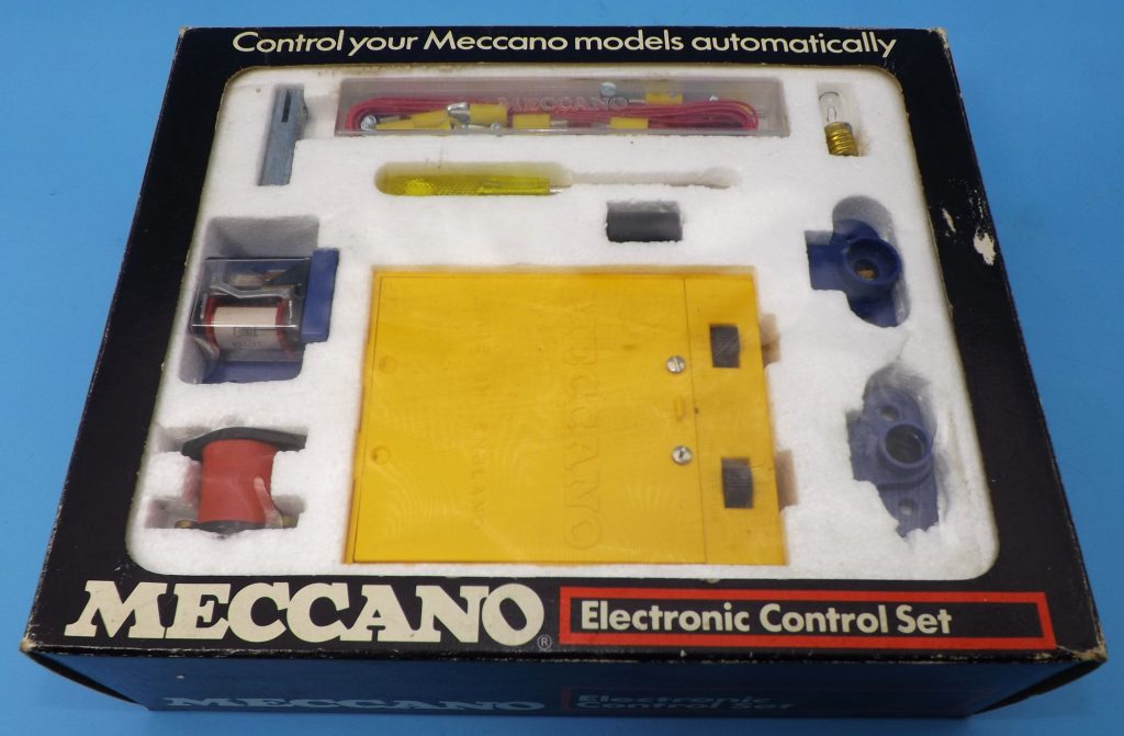 Meccano Computer Boxed Meccano Electronic Control Set, 1970's