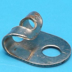 Meccano compatible zinc curved bracket /hinge