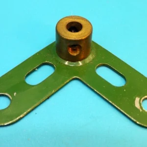 Meccano Bell Crank, part 128, available in various finishes.
