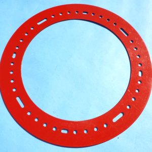 Meccano compatible 8.3 inch Red Circular Strip.