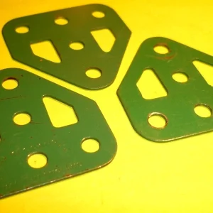Three Meccano flat trunnions, part 126a, various available.