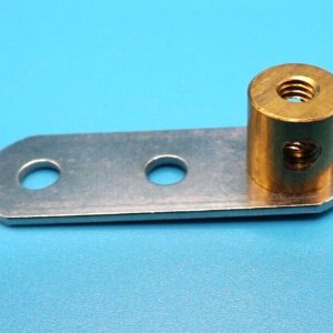 Meccano Compatible Zinc Threaded Crank part 62a