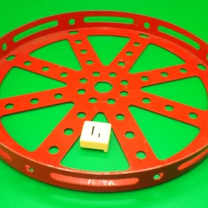 Meccano Medium Red Hub Disc, part 118. (I)