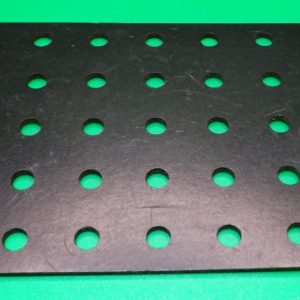 Meccano black Elektrikit part 510, Insulating Plate