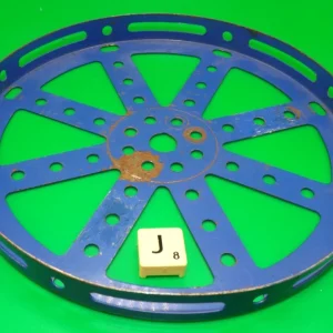 Meccano Used Blue Hub Disc, part 118. (J)