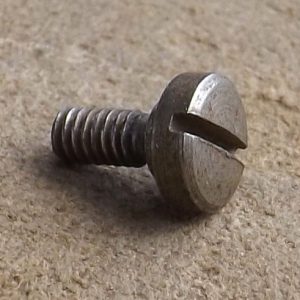 Meccano No. 2 Car Constructor, part A1035, shouldered stud for track rod (long thread)