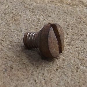 Meccano No. 2 Car Constructor, part A1035, shouldered stud for track rod (short thread)