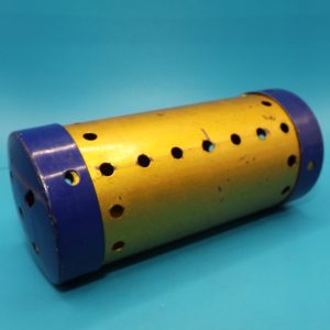 Meccano Boiler part 162, complete, 1930's dark blue/gold