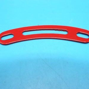 Meccano compatible red curved strip part 90b